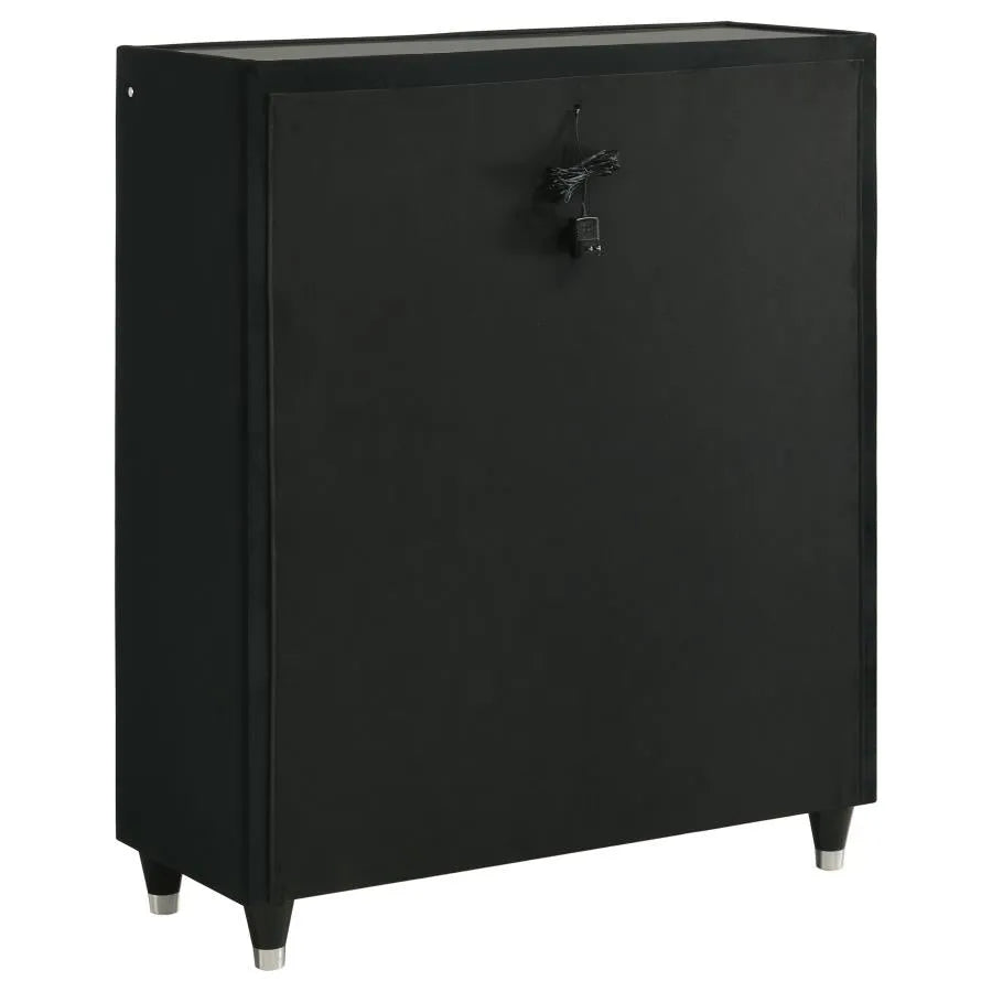 Lorient Black 5-piece Queen Storage Bedroom Set by Coaster at Eve Furniture