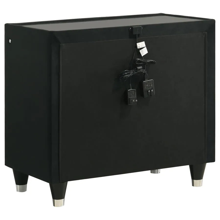 Lorient Black 5-piece Queen Storage Bedroom Set by Coaster at Eve Furniture