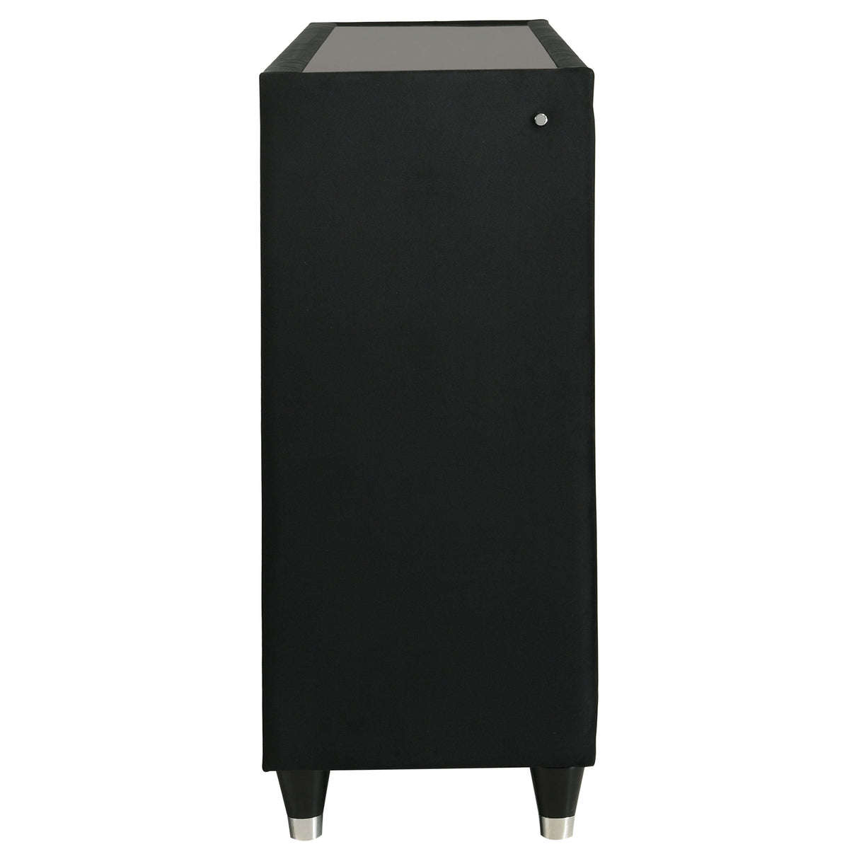 Lorient Black 8-drawer LED Bedroom Dresser Cabinet by Coaster at Eve Furniture