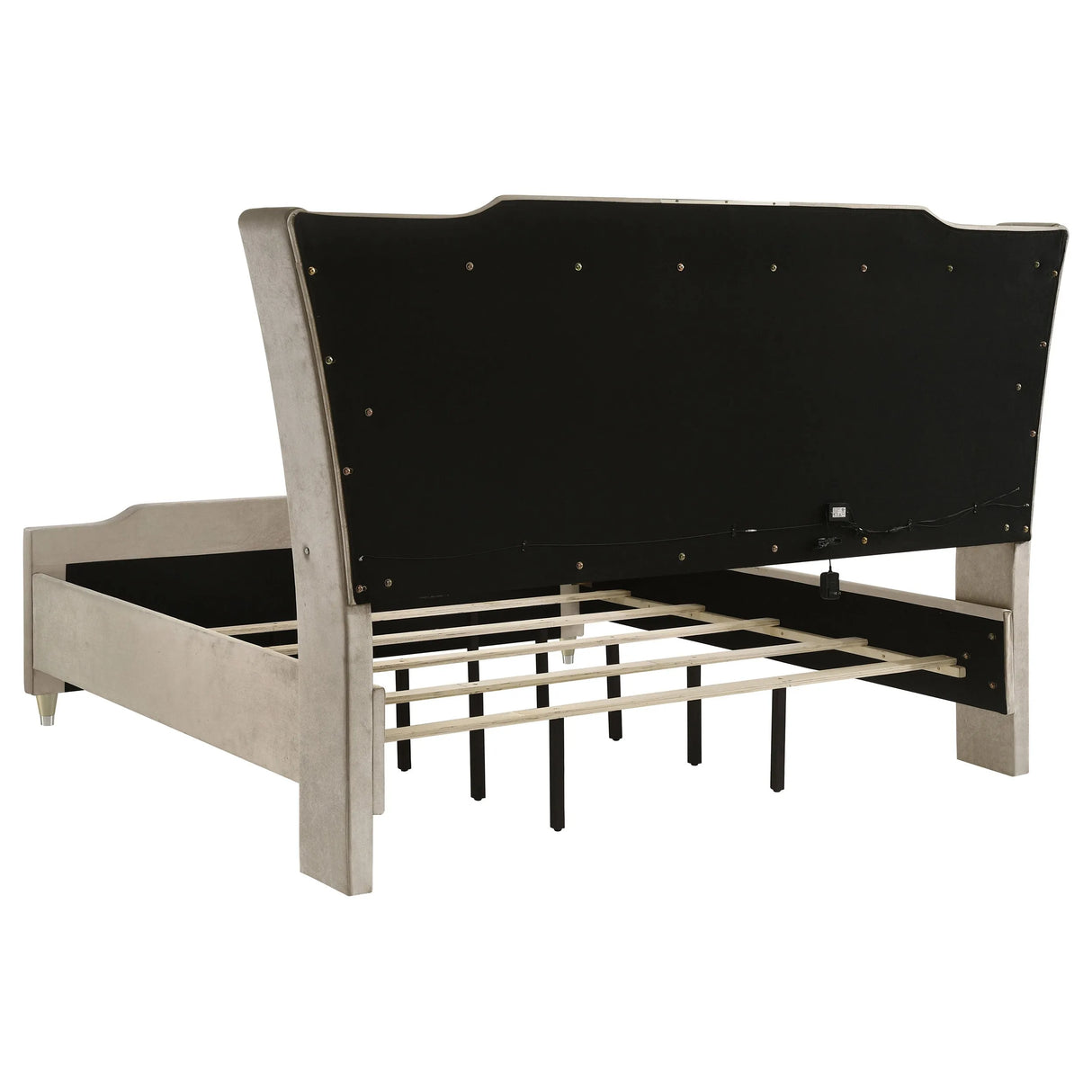 Lorient Ivory/Camel 4-piece Eastern King Bedroom Set by Coaster at Eve Furniture