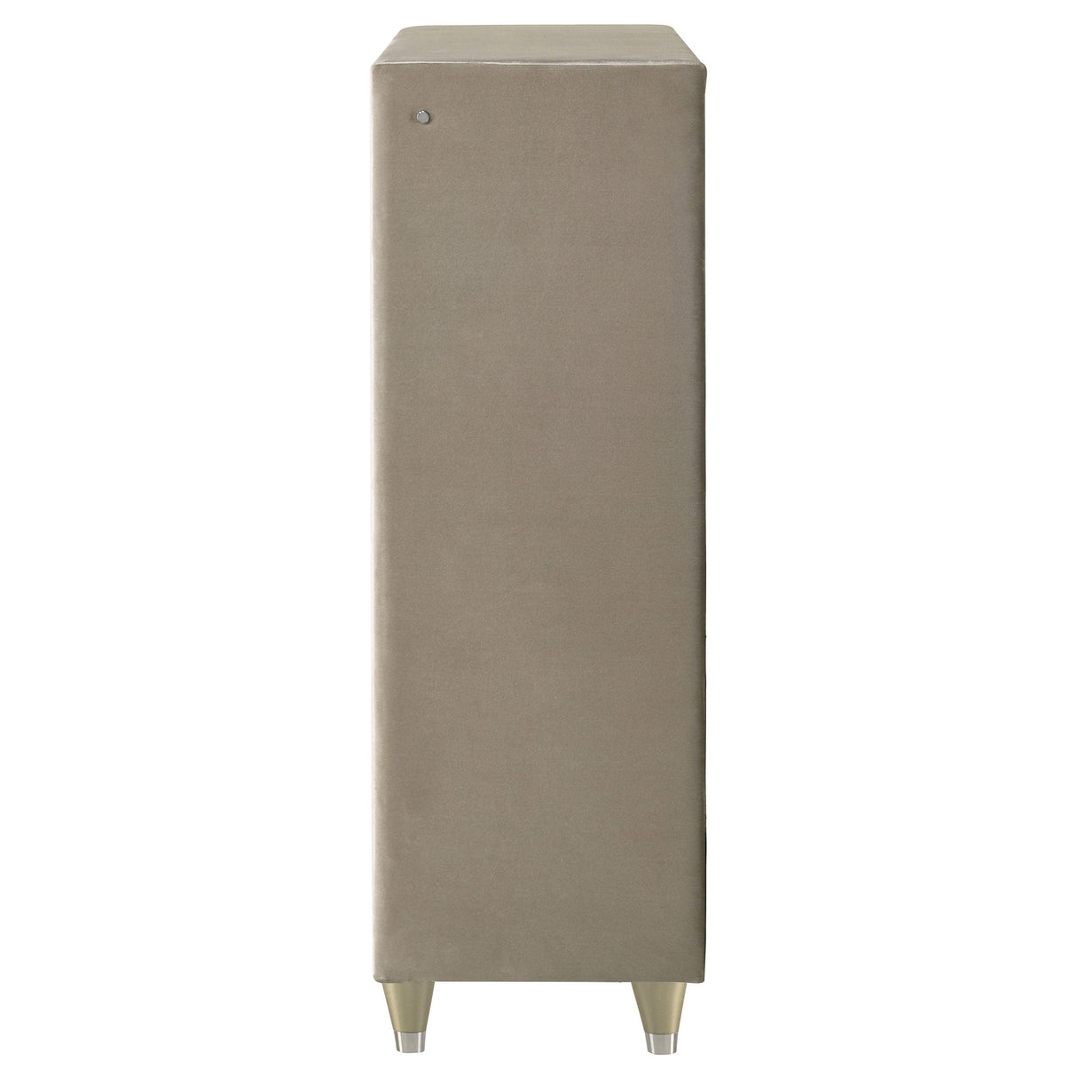 Lorient Ivory/Camel 5-drawer LED Chest of Drawers by Coaster at Eve Furniture