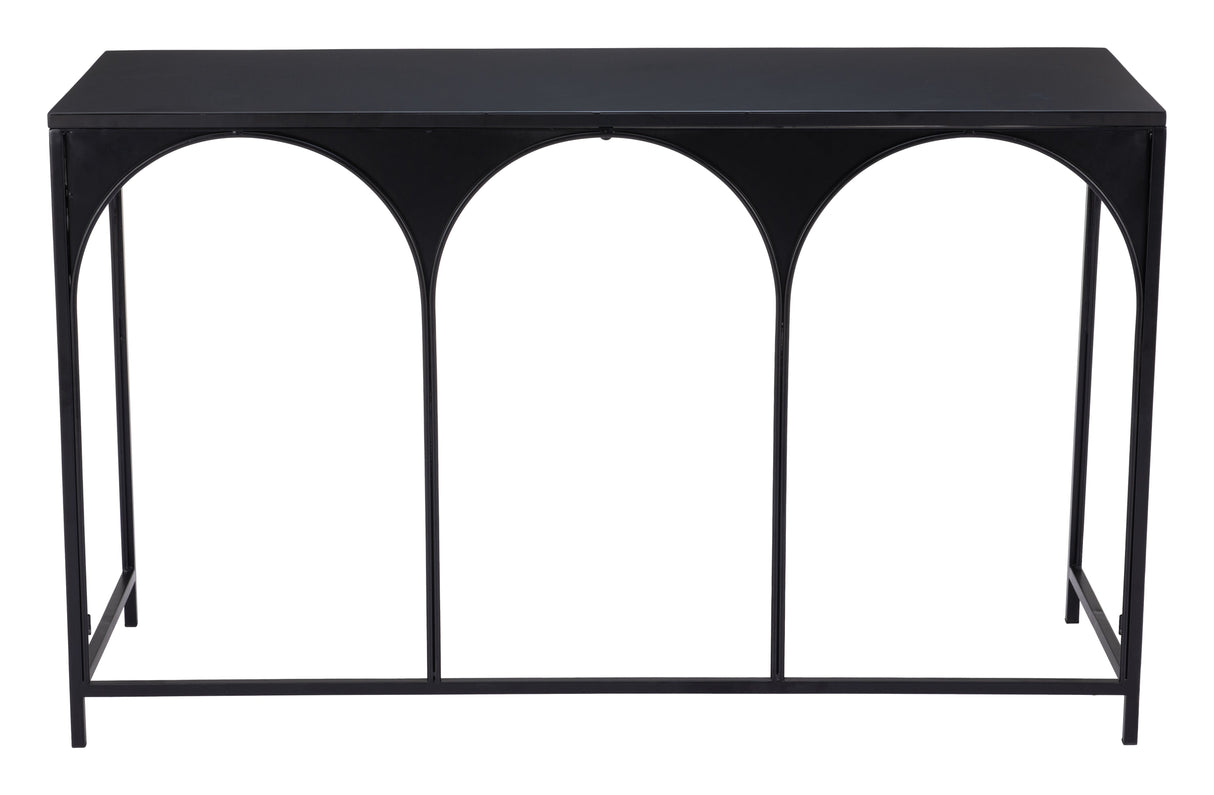 Loriet Black Console Table by Zuomod at Eve Furniture