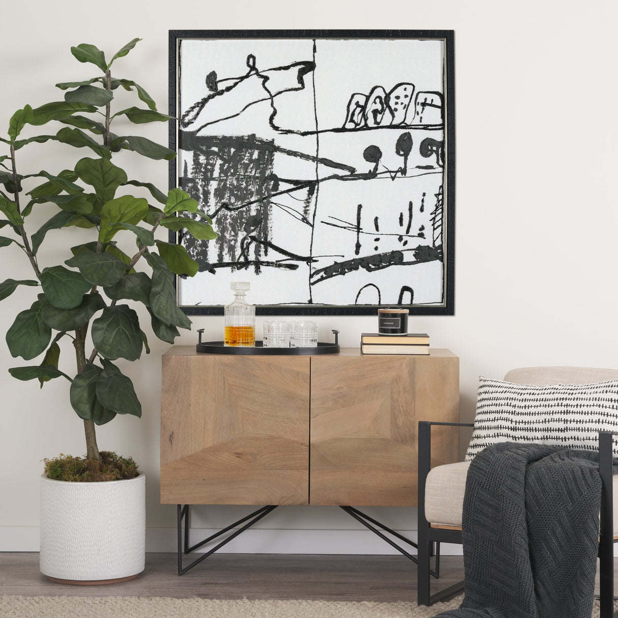 Lost Treasure Map II by Mercana Studio a Hand Embellished Textured Framed Art Print by Mercana at Eve Furniture