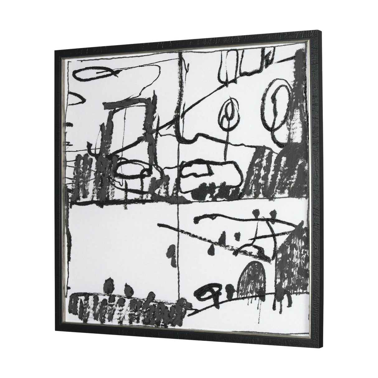 Lost Treasure Map V by Mercana Studio a Hand Embellished Textured Framed Art Print by Mercana at Eve Furniture