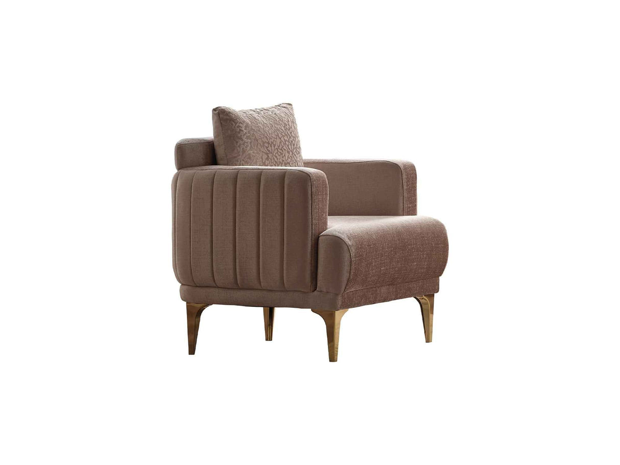 Lotus Chair Cream by Furnia at Eve Furniture
