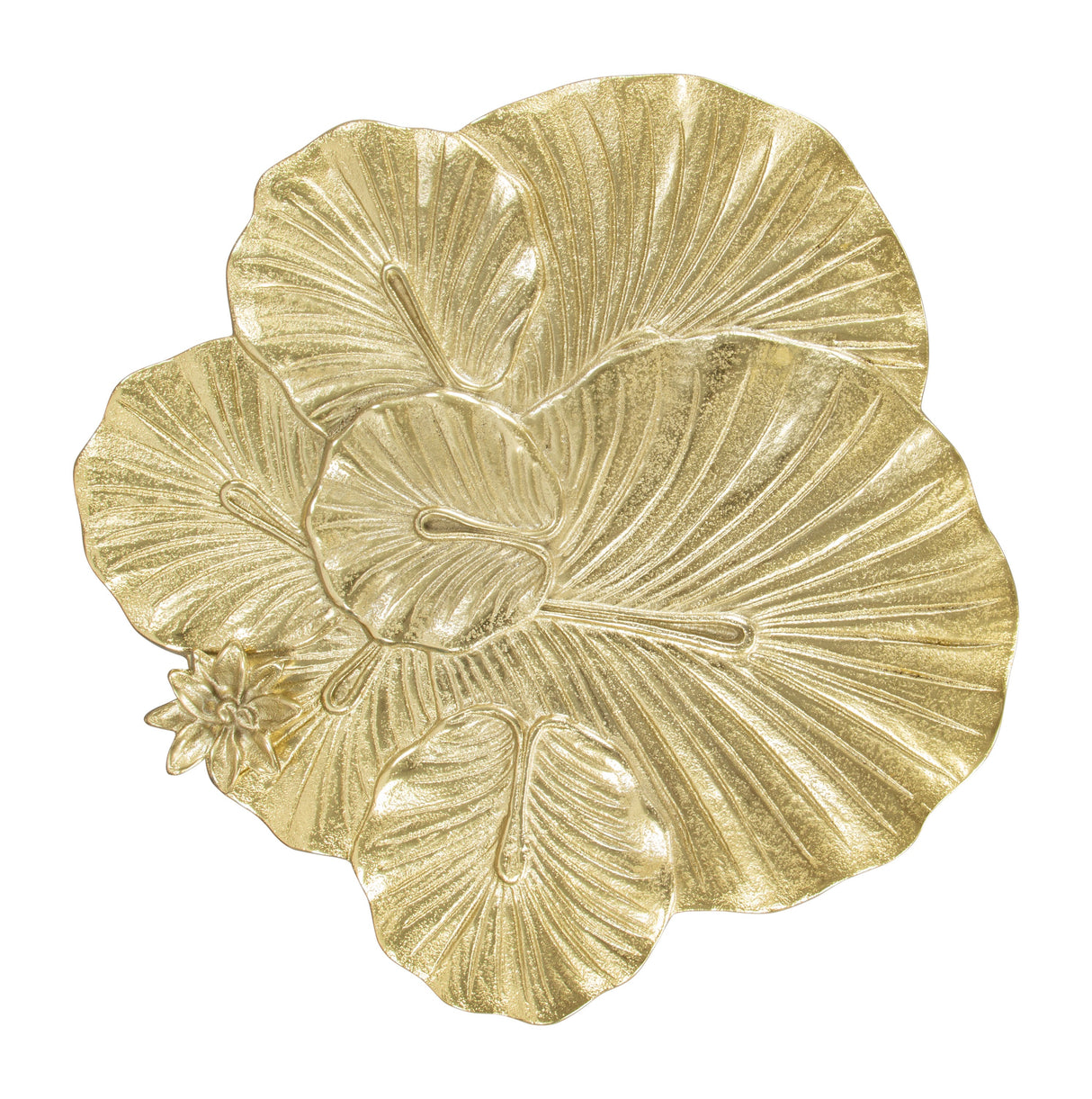 Lotus Gold Side Table by Zuomod at Eve Furniture