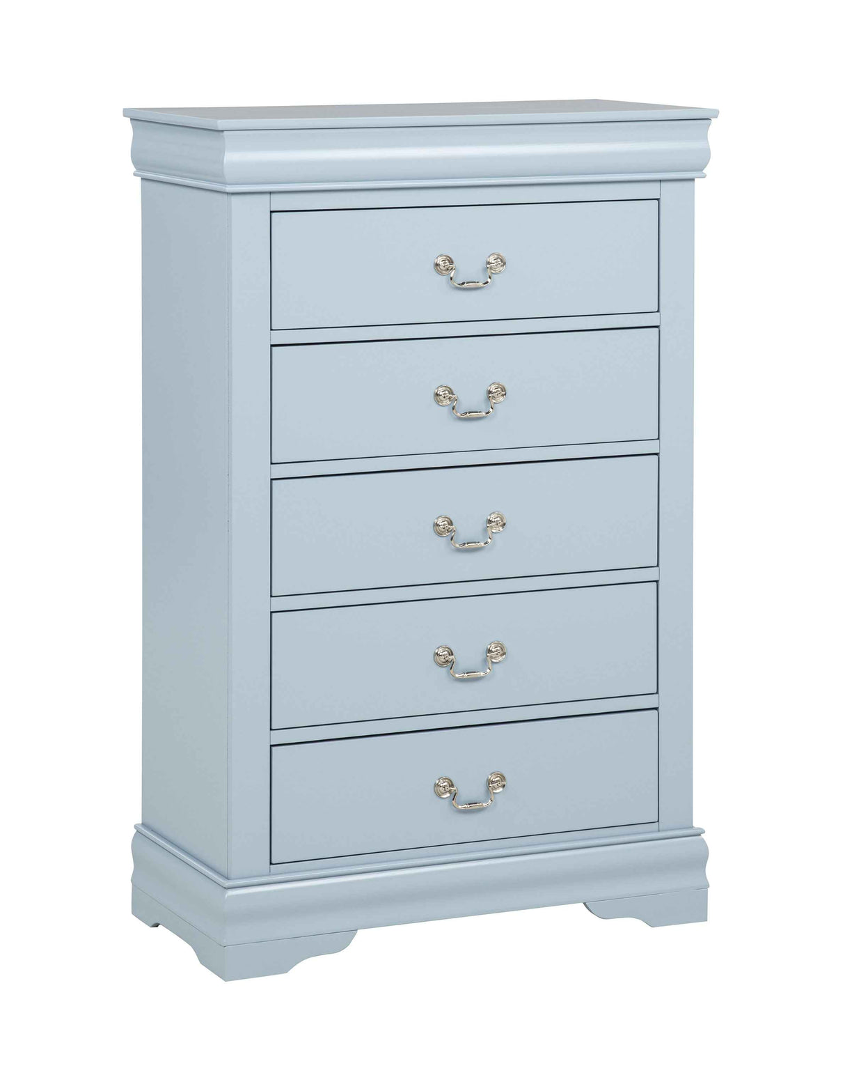 Louis Philip Blue Chest by Crown Mark at Eve Furniture