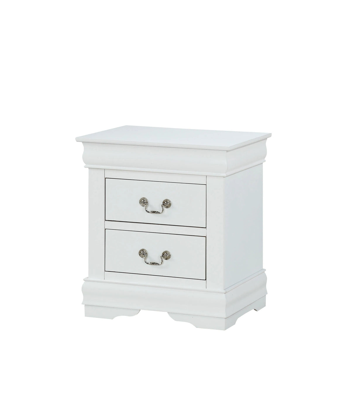 Louis Philip White Sleigh Bedroom Set by Crown Mark at Eve Furniture