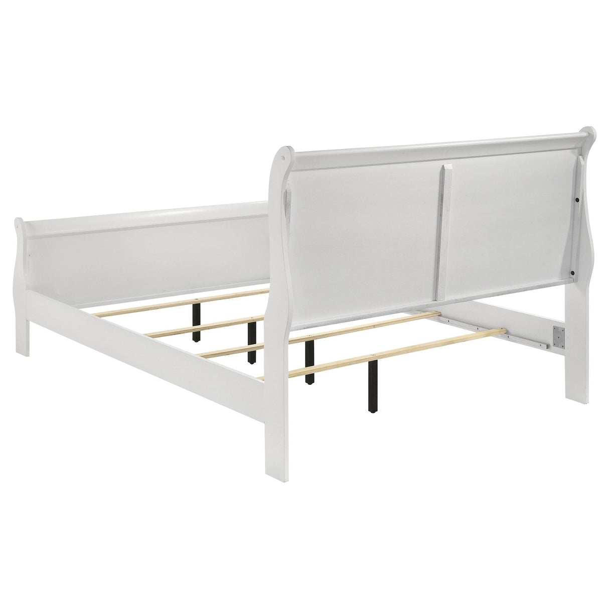 Louis Philippe White 4-Piece Full Bedroom Set by Coaster at Eve Furniture