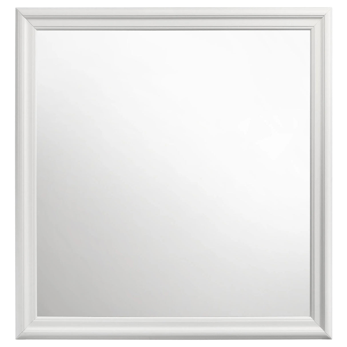Louis Philippe White Dresser Mirror by Coaster at Eve Furniture