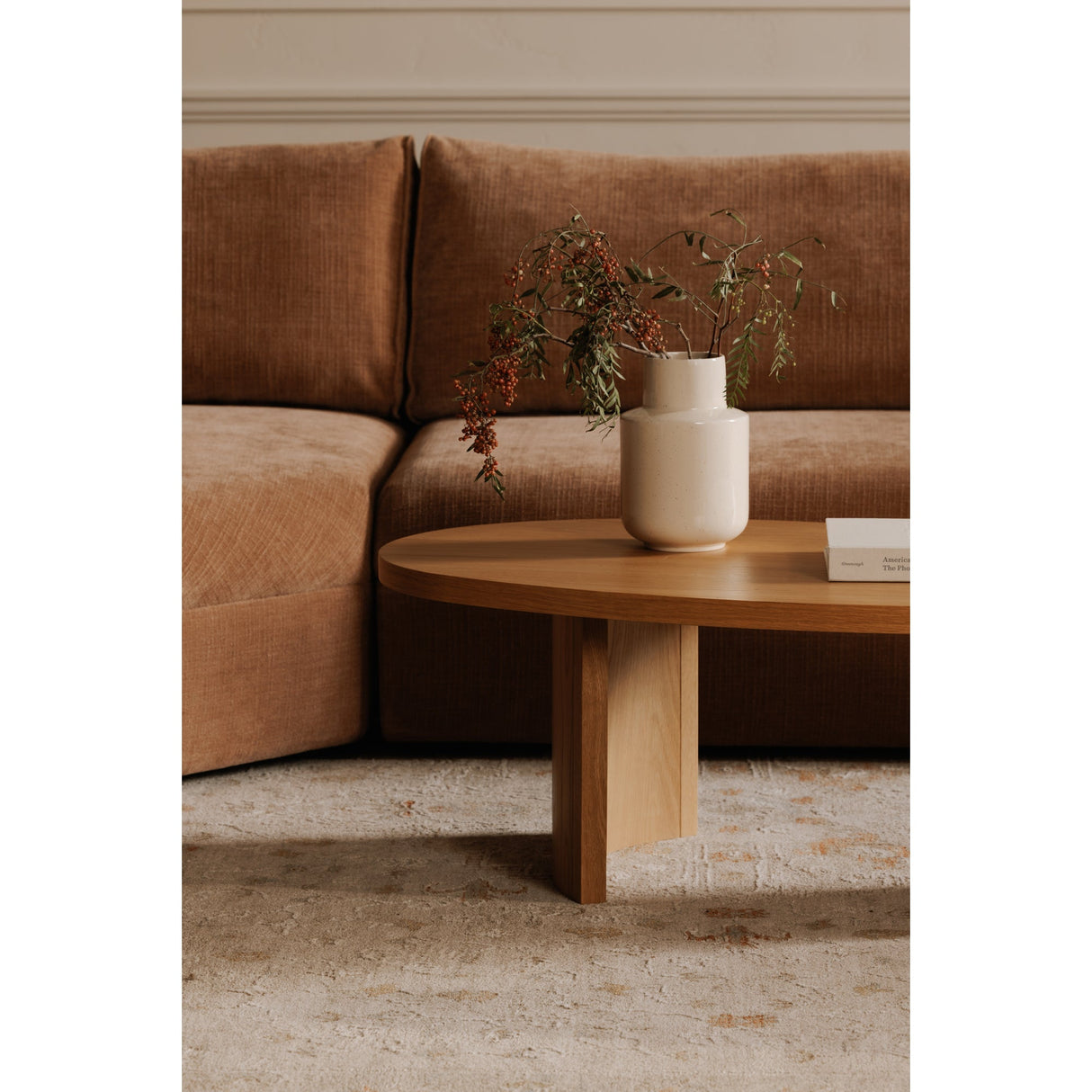 Louise Natural Coffee Table by MOES at Eve Furniture