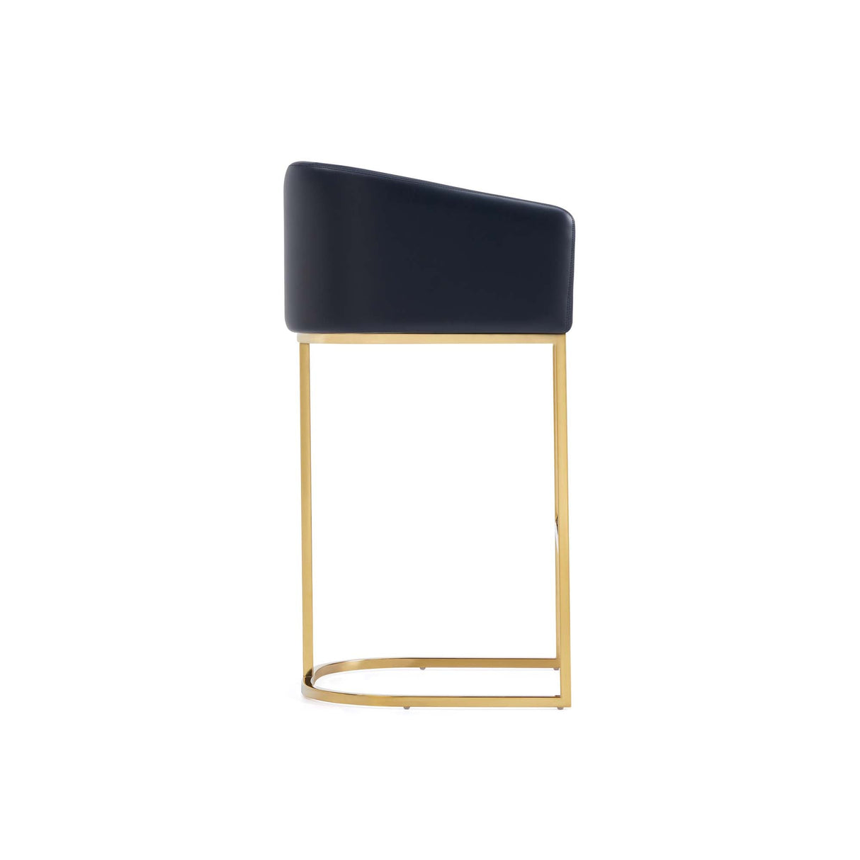 Louvre Barstool in Black by Manhattan Comfort at Eve Furniture