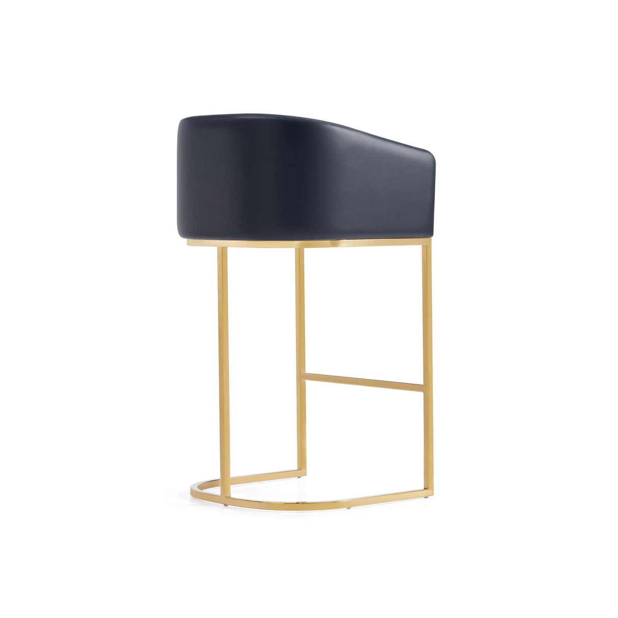 Louvre Barstool in Black by Manhattan Comfort at Eve Furniture