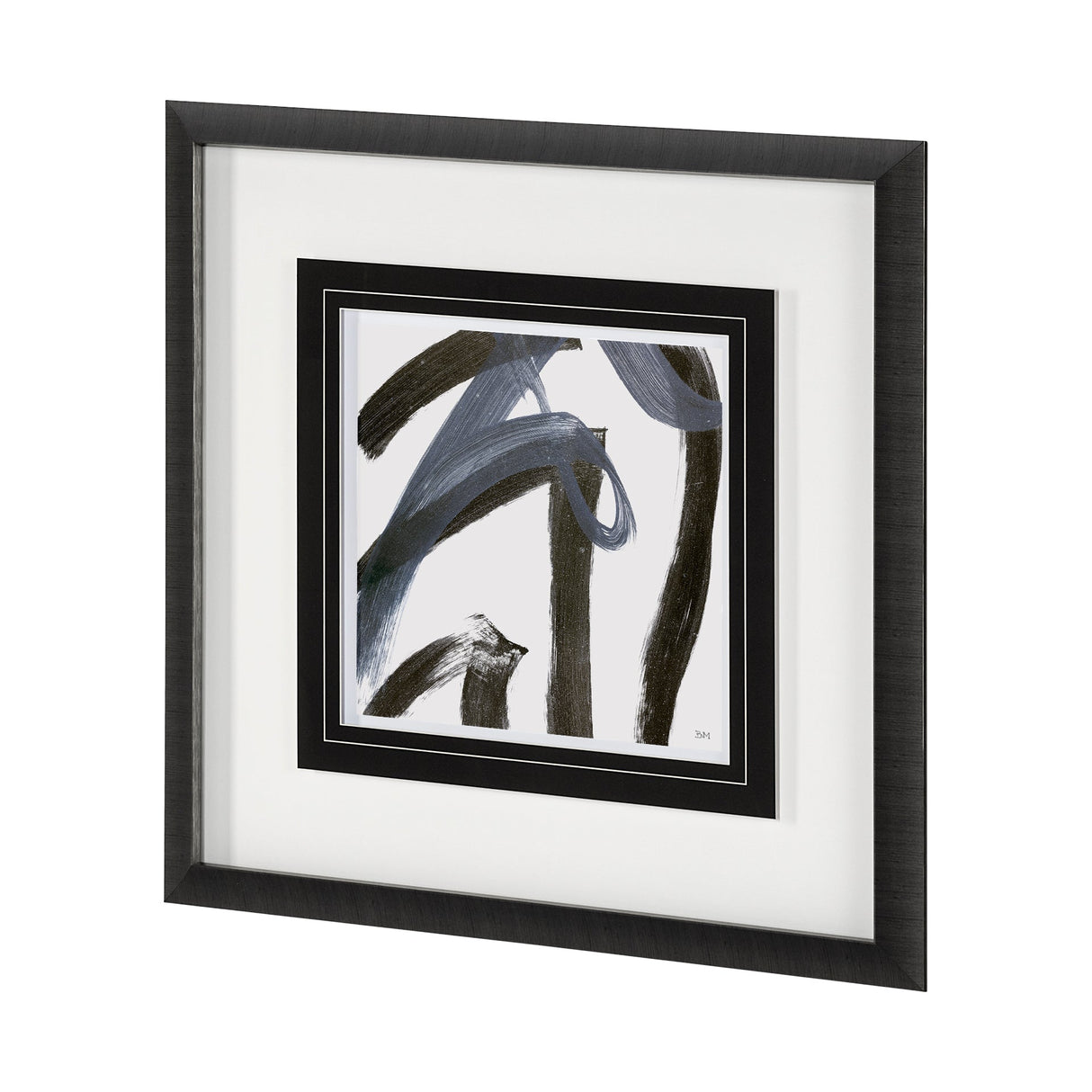 Low Storm II by Mercana Studio a Hand Embellished Textured Framed Art Print Matted under Glass by Mercana at Eve Furniture