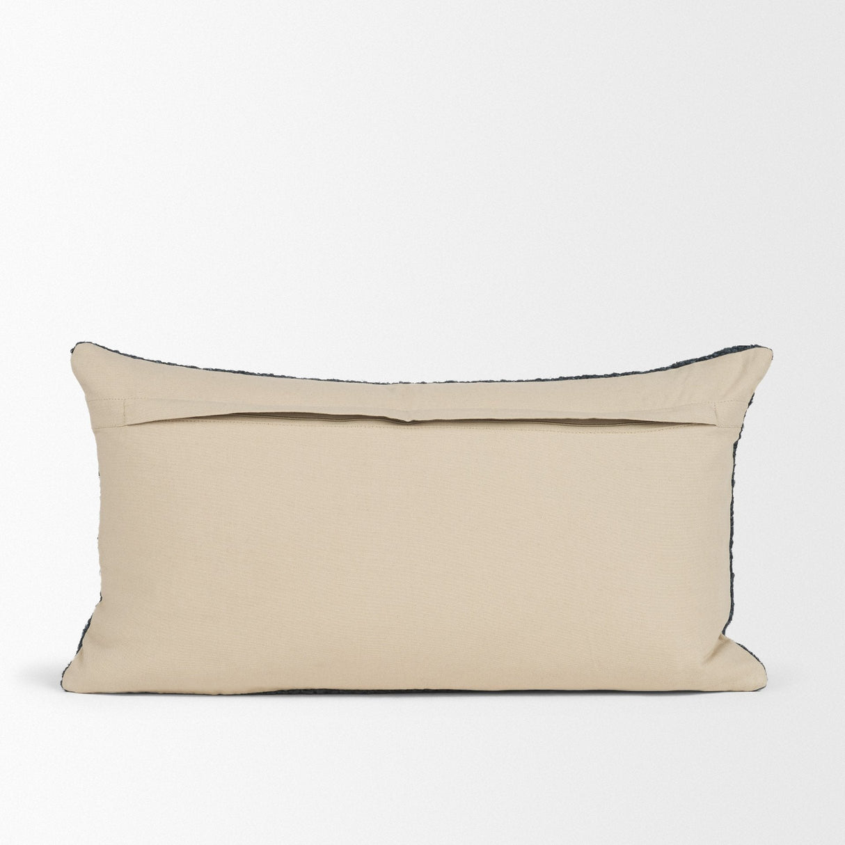 Lowen 14x26 Lumbar Navy Woven Decorative Pillow by Mercana at Eve Furniture