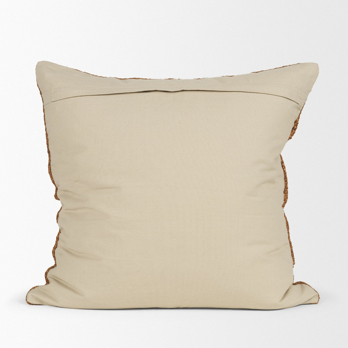 Lowen Square Copper Rust Woven Decorative Pillow by Mercana at Eve Furniture