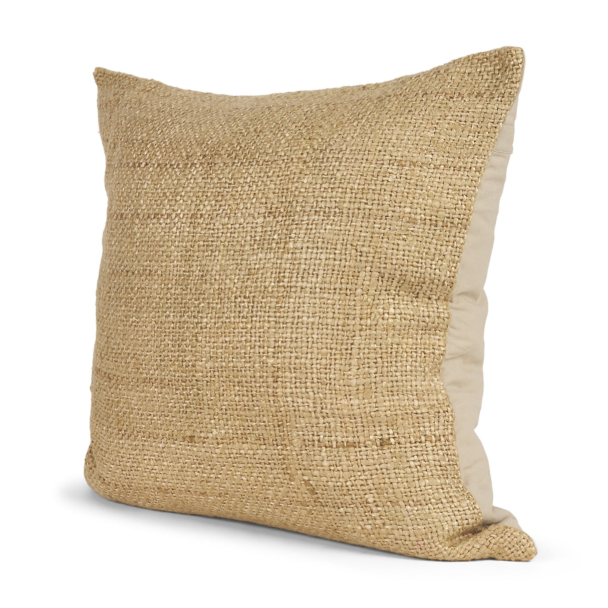 Lowen 22x22 Square Gold Woven Decorative Pillow by Mercana at Eve Furniture