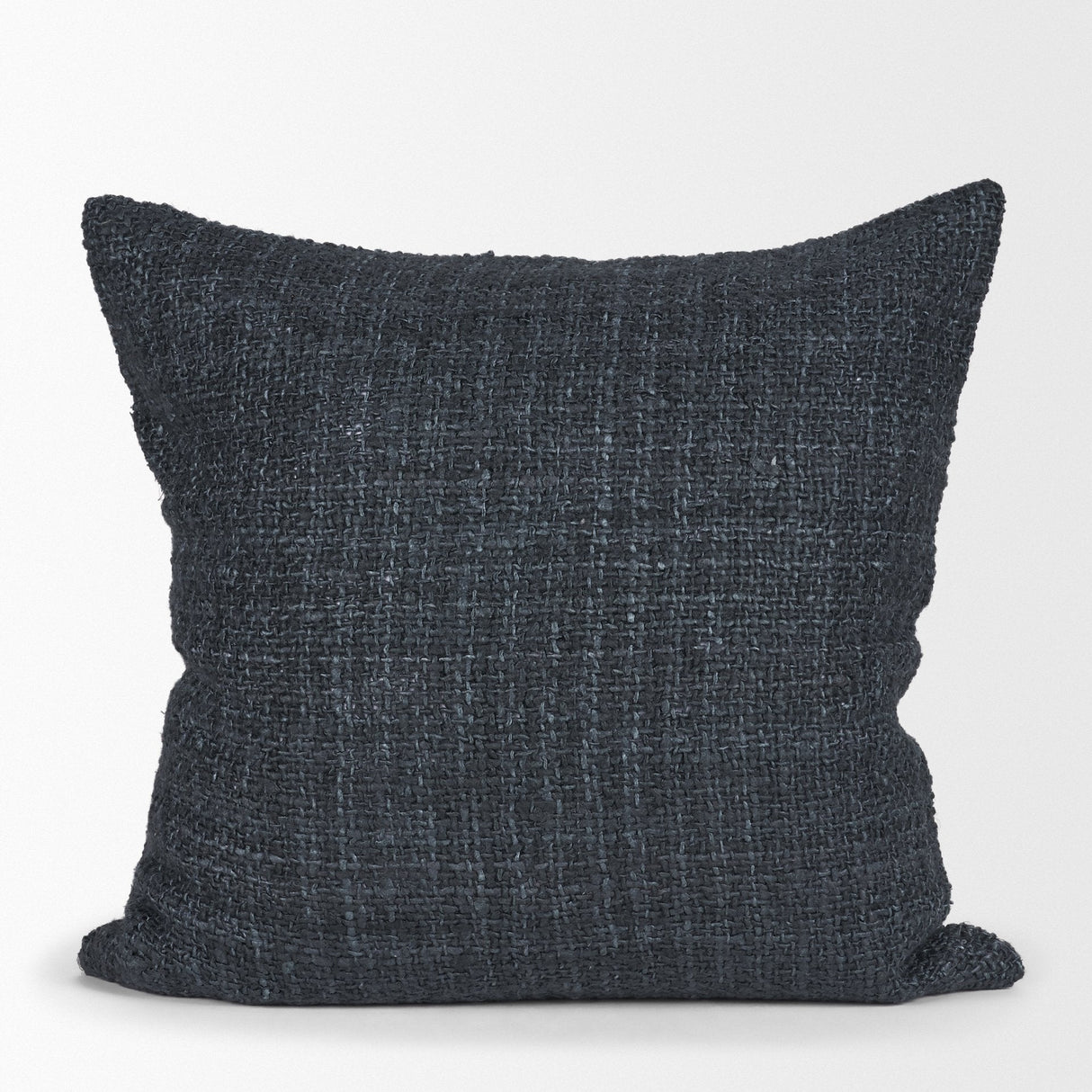 Lowen 22x22 Square Navy Woven Decorative Pillow by Mercana at Eve Furniture