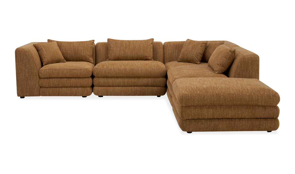 Lowtide Dream Modular Sectional Amber Glow by Moe's Home at Eve Furniture