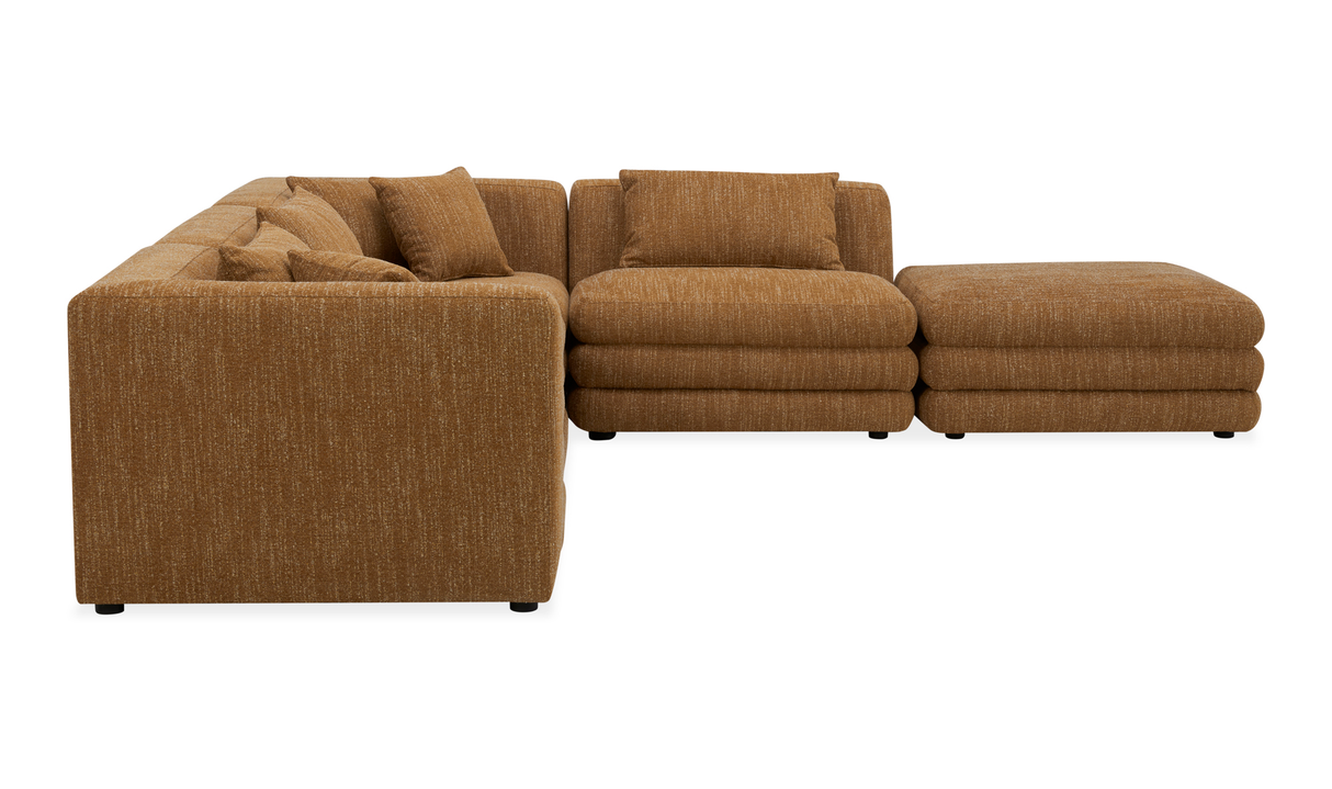 Lowtide Dream Modular Sectional Amber Glow by Moe's Home at Eve Furniture