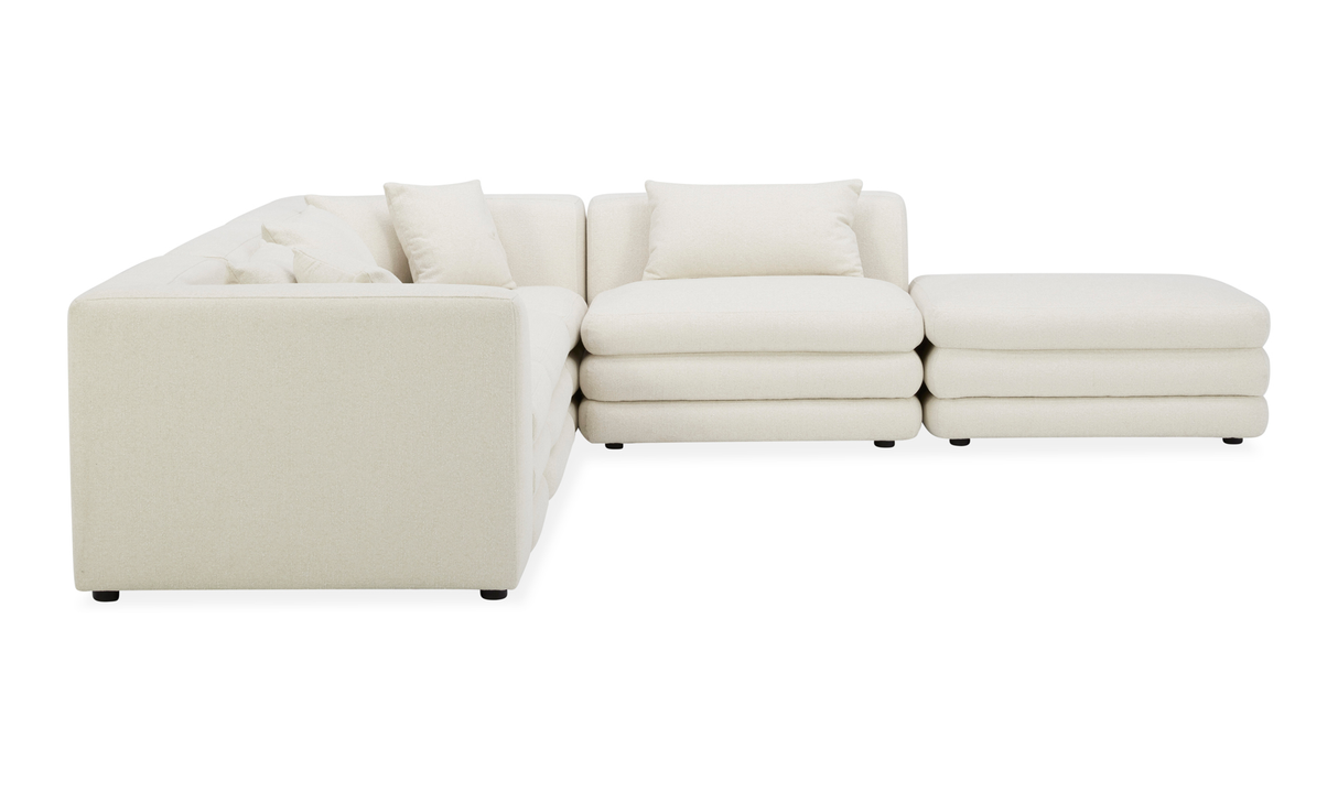 Lowtide Dream Modular Sectional Warm White by Moe's Home at Eve Furniture