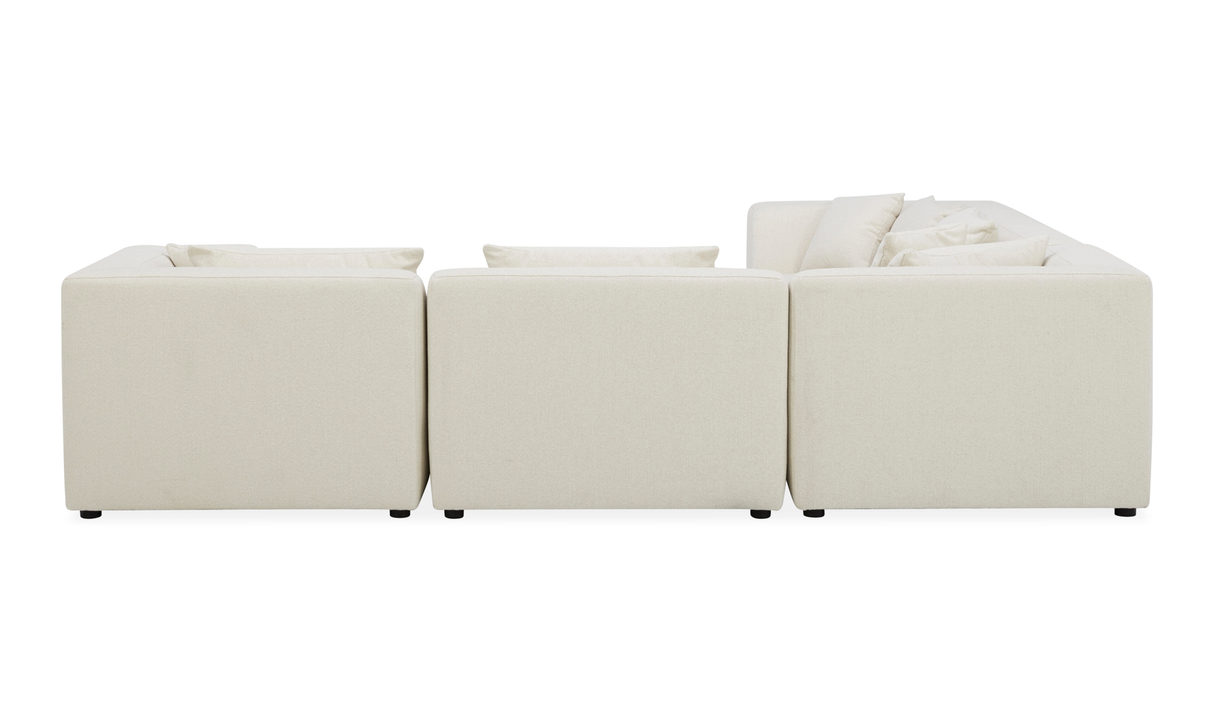 Lowtide Dream Modular Sectional Warm White by Moe's Home at Eve Furniture