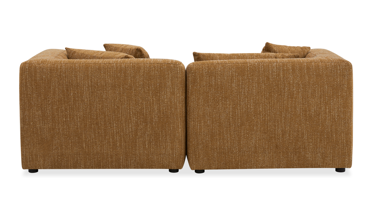 Lowtide Nook Modular Sectional Amber Glow by Moe's Home at Eve Furniture
