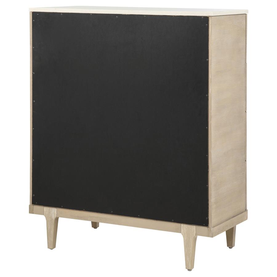 Lucaire Sandstone 5-drawer Chest of Drawers