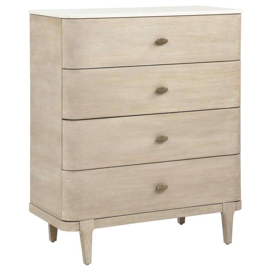Lucaire Sandstone 5-drawer Chest of Drawers