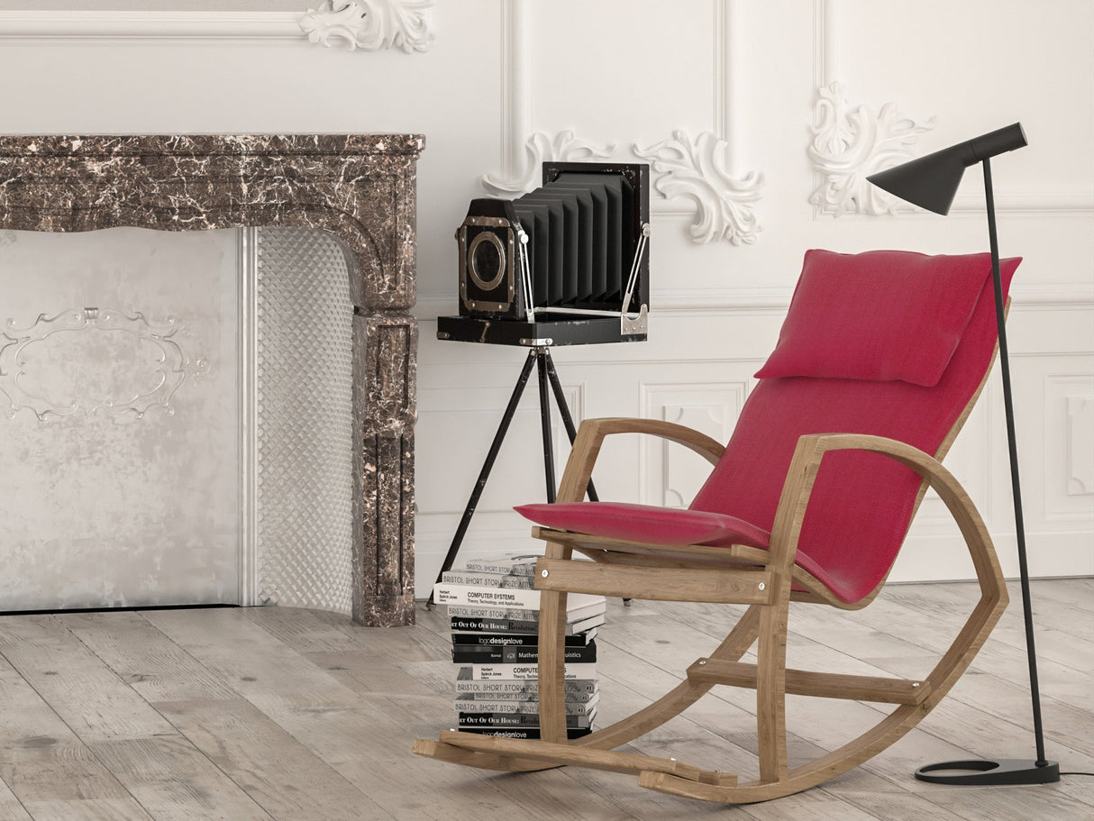 Lucas Rocking Chair Fume by Furnia at Eve Furniture
