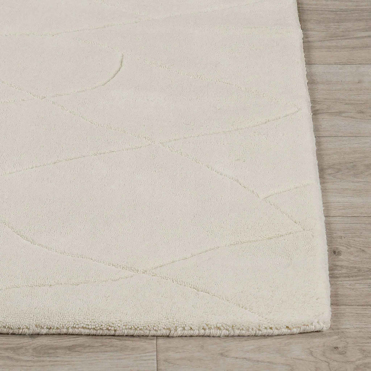 Lucerne Ivory Wool Rug by Classic Home at Eve Furniture