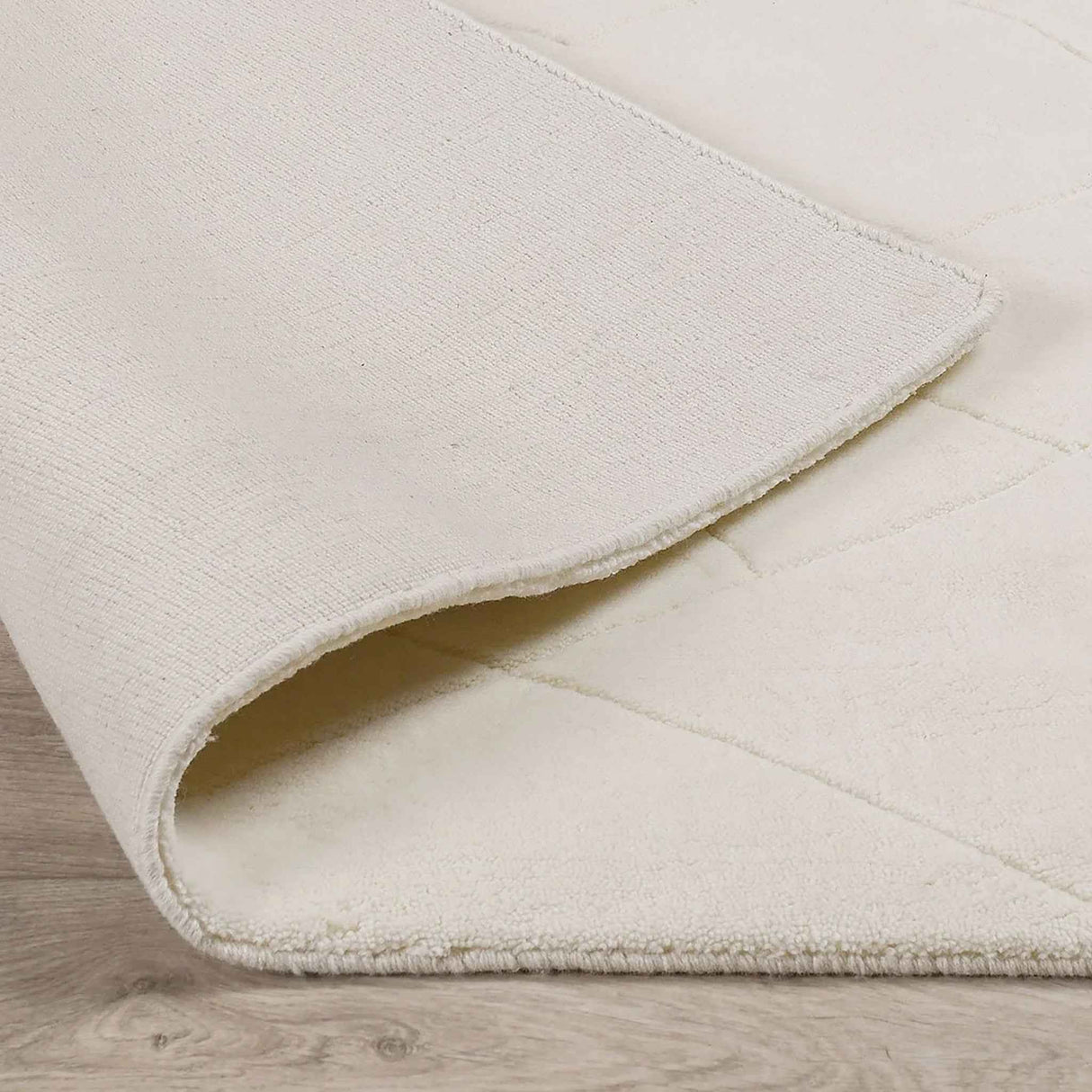 Lucerne Ivory Wool Rug by Classic Home at Eve Furniture