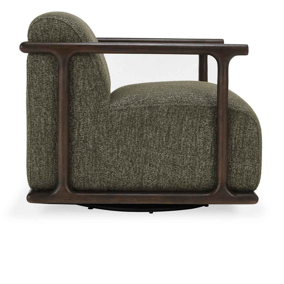 Lucia Kale Green Swivel Accent Chair by Classic Home at Eve Furniture