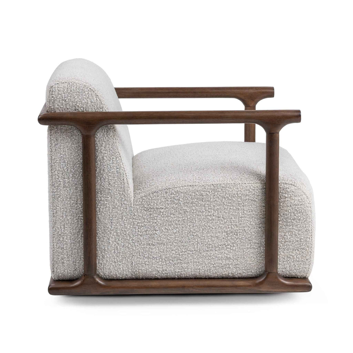 Lucia Swivel Chair - Ivory by Classic Home at Eve Furniture