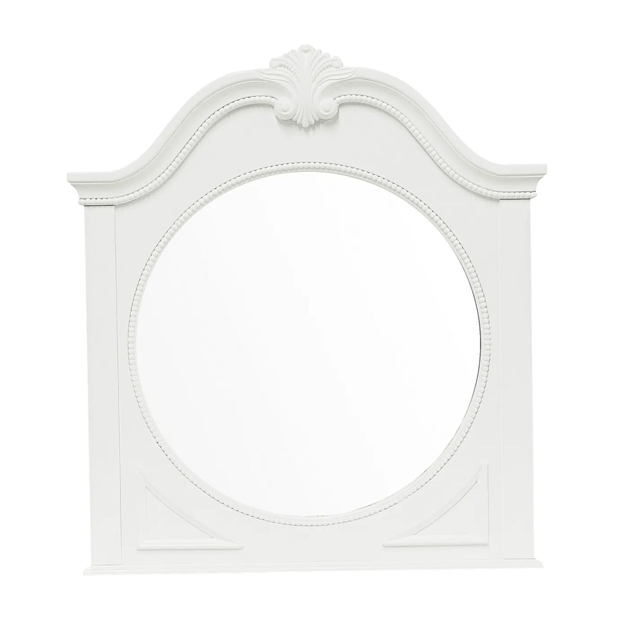 Lucida White Mirror (Mirror Only) by Homelegance at Eve Furniture
