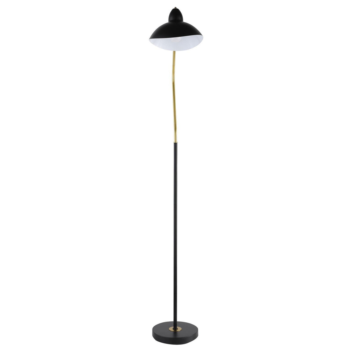 Lucien Black Floor Lamp by Coaster at Eve Furniture