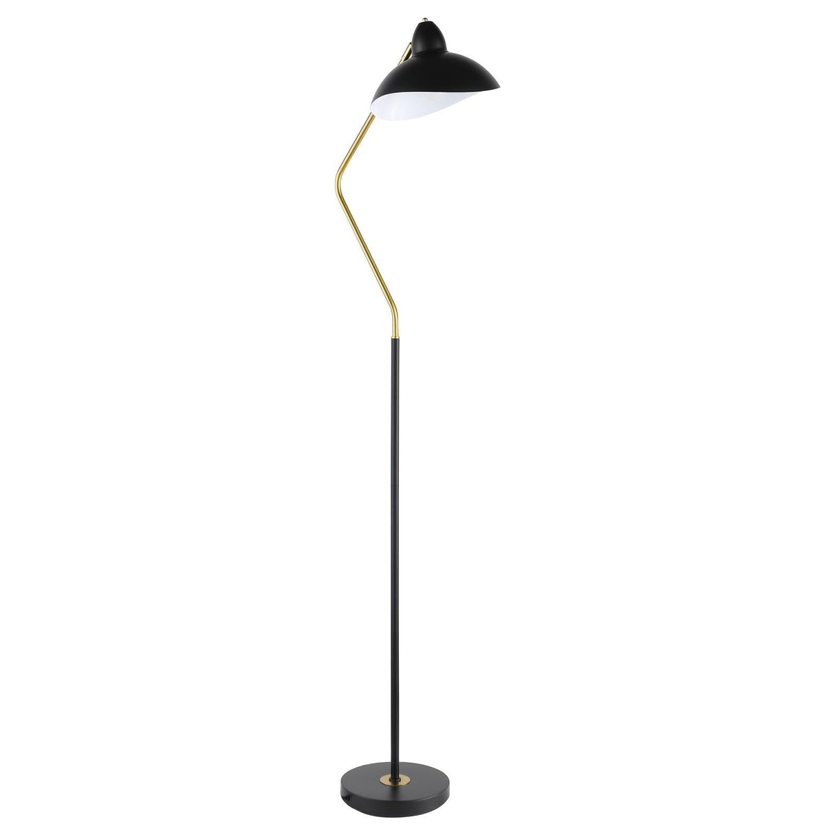 Lucien Black Floor Lamp by Coaster at Eve Furniture