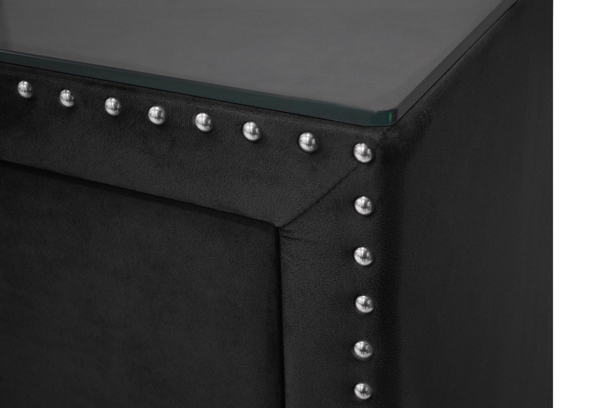 Lucinda Black Dresser by Crown Mark at Eve Furniture