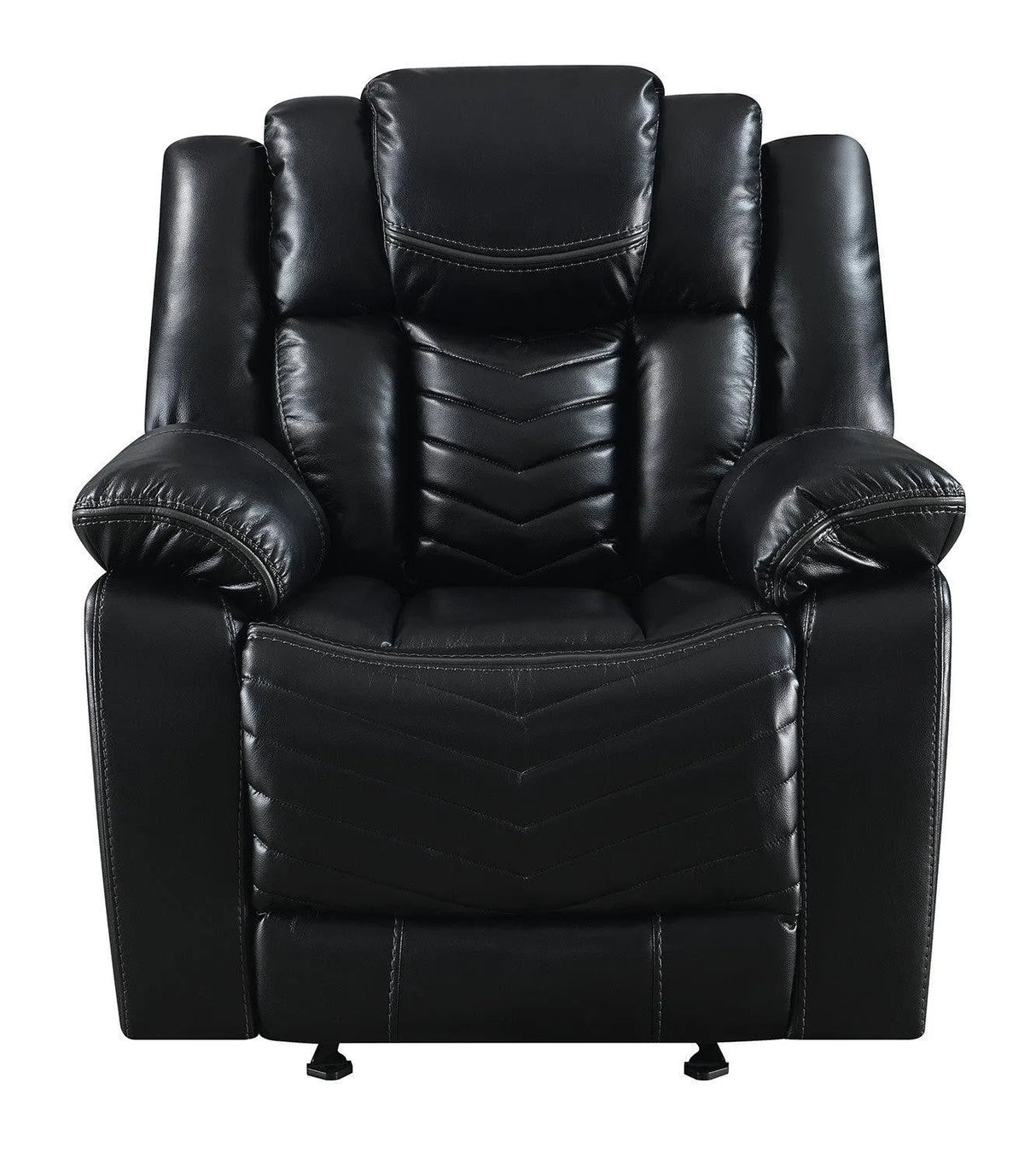Lucky Charm Black Reclining Living Room Set by New Era Innovations at Eve Furniture