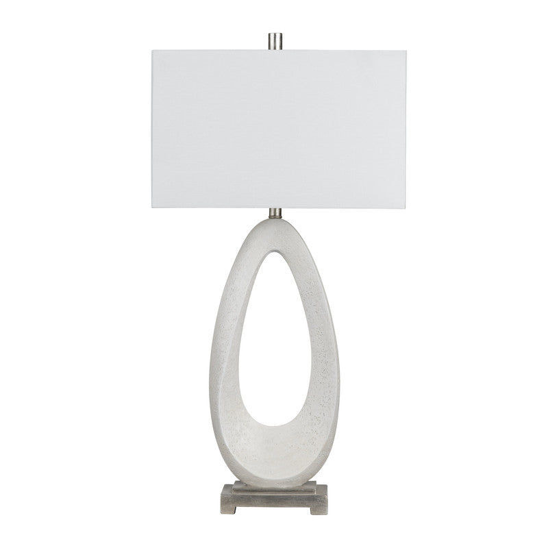 Ludlow White Table Lamp (Set of 2) by Crestview at Eve Furniture