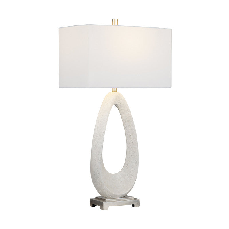 Ludlow White Table Lamp (Set of 2) by Crestview at Eve Furniture