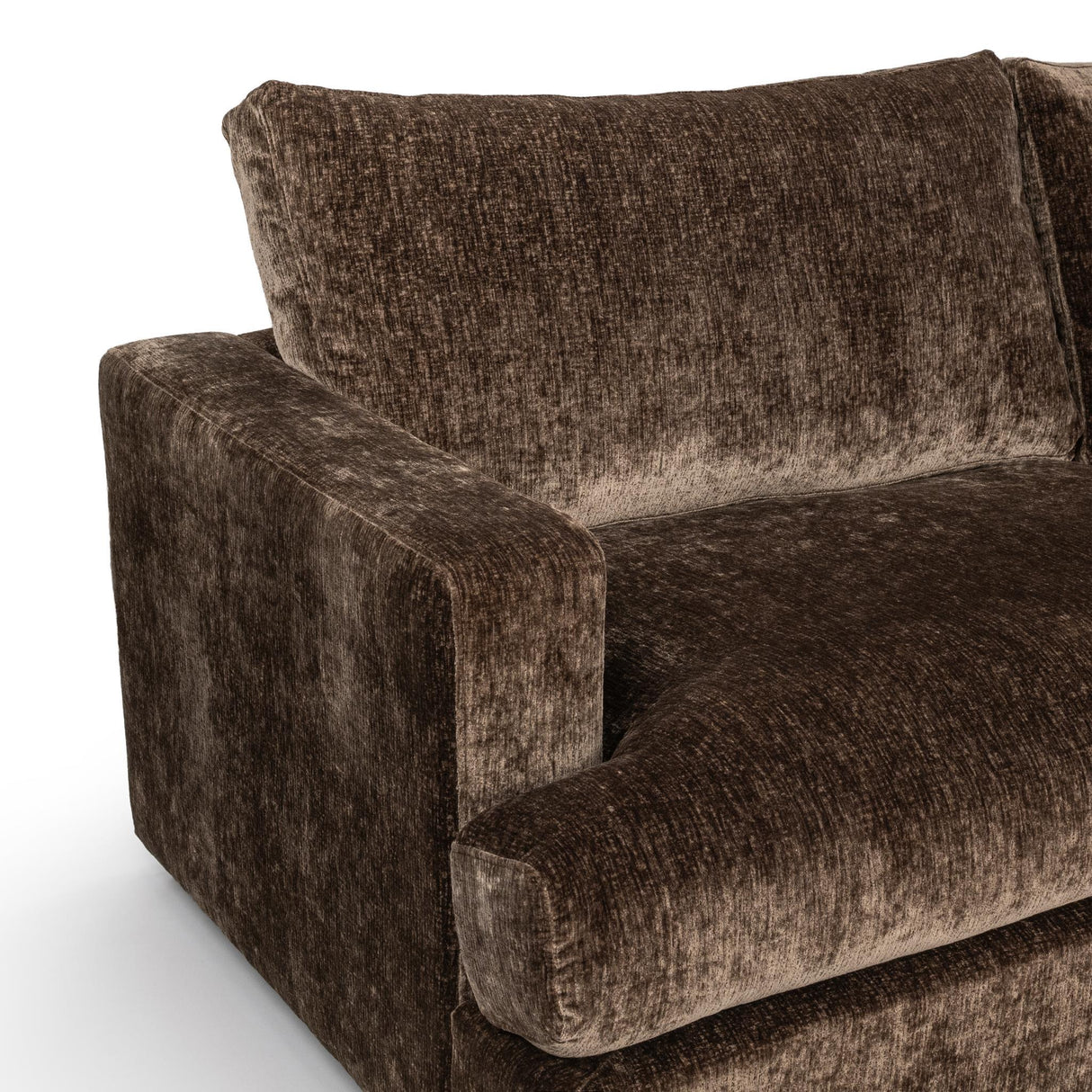 Ludwig 5 Piece Sectional - Mossed Brown by Classic Home at Eve Furniture