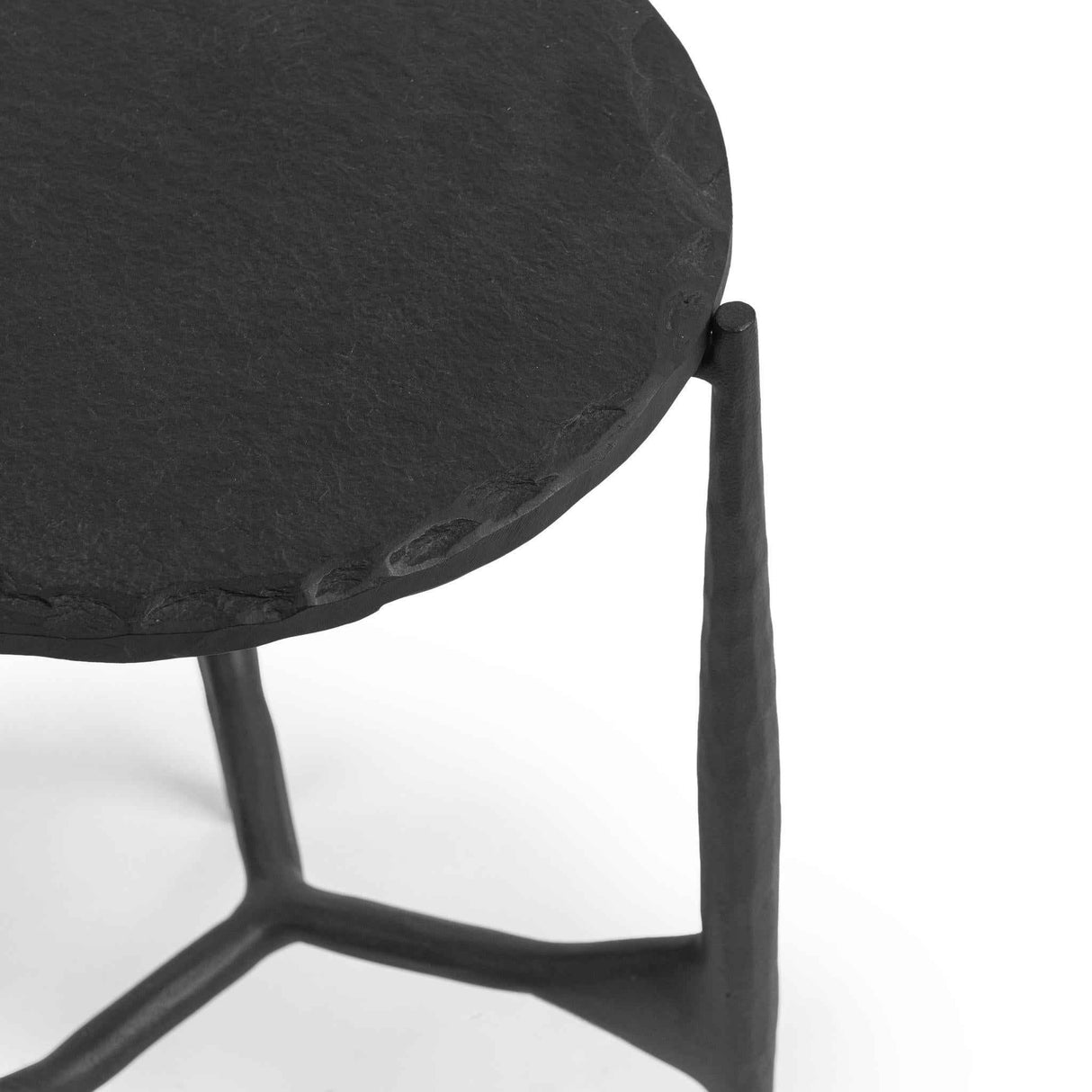Luka Charcoal Forge End Table by Classic Home at Eve Furniture