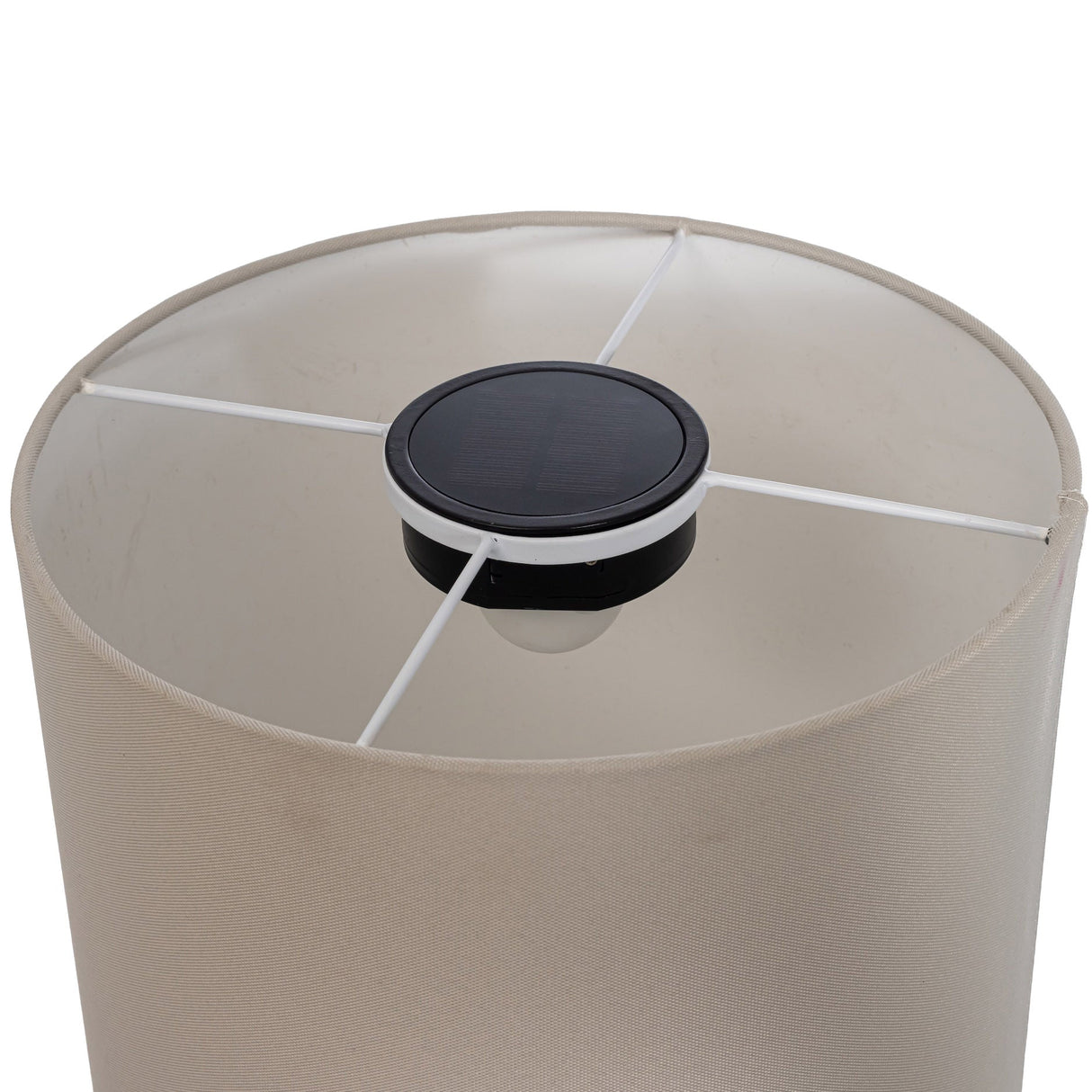 Lumaris Black Solar Table Lamp by Zuomod at Eve Furniture
