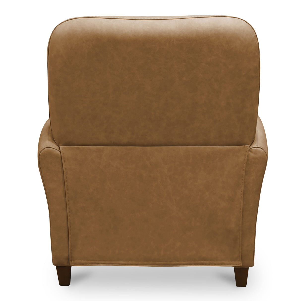 Luna Tan Leather Recliner Chair by Moe's Home at Eve Furniture
