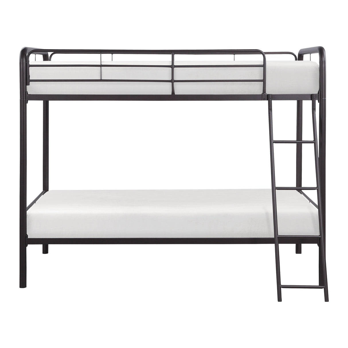 Lunar Dark Bronze Metal Twin/Twin Bunk Bed by Homelegance at Eve Furniture