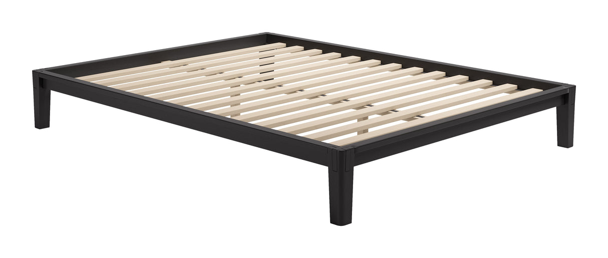 Luum Black Queen Platform Bed Frame by Zuomod at Eve Furniture