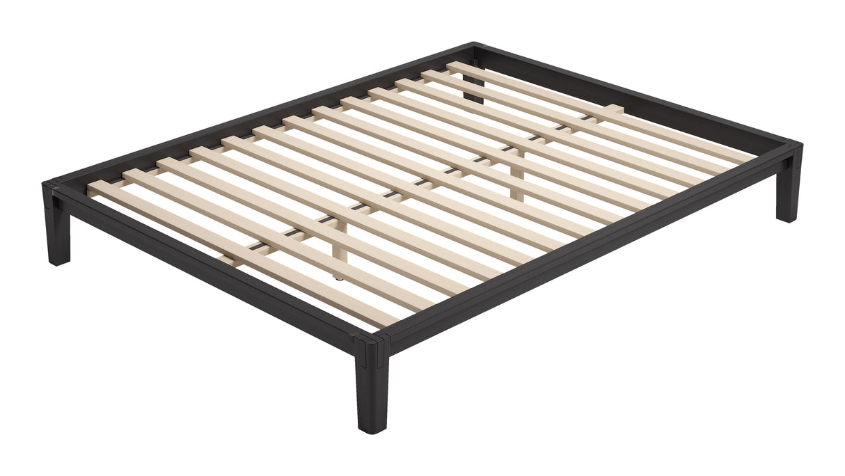 Luum Black Queen Platform Bed Frame by Zuomod at Eve Furniture