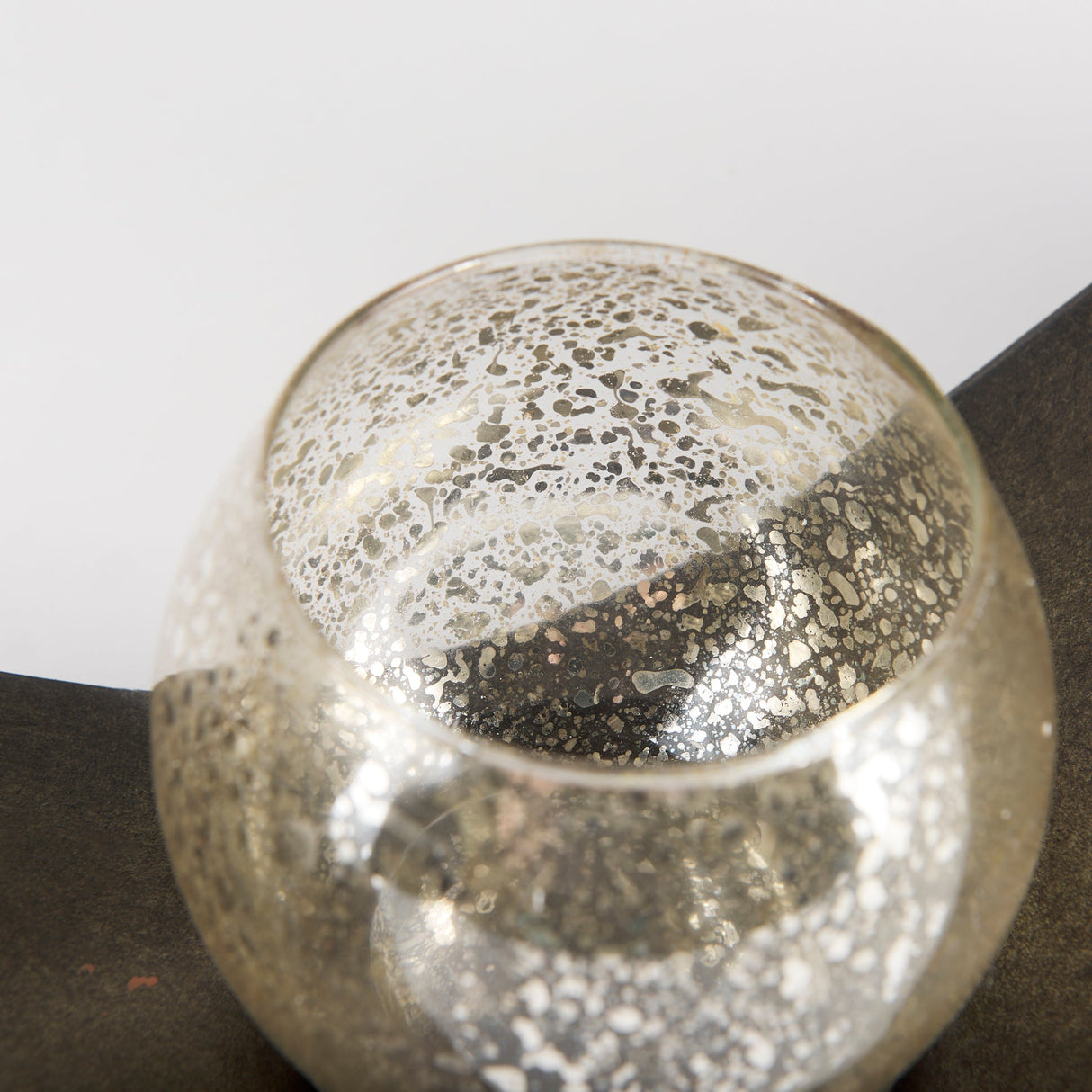 Lux Copper Metal Five Hurricane Glass Holder Table Candle Holder by Mercana at Eve Furniture
