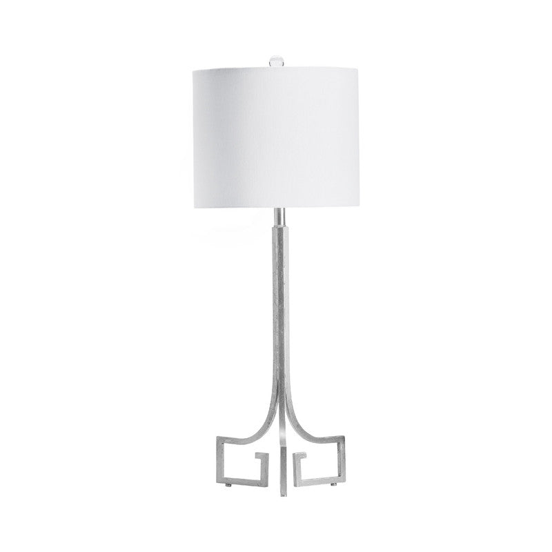 Lux Silver Table Lamp by Crestview at Eve Furniture